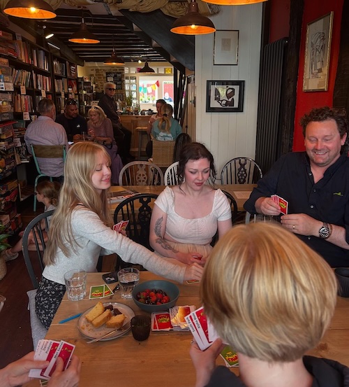 People playing games